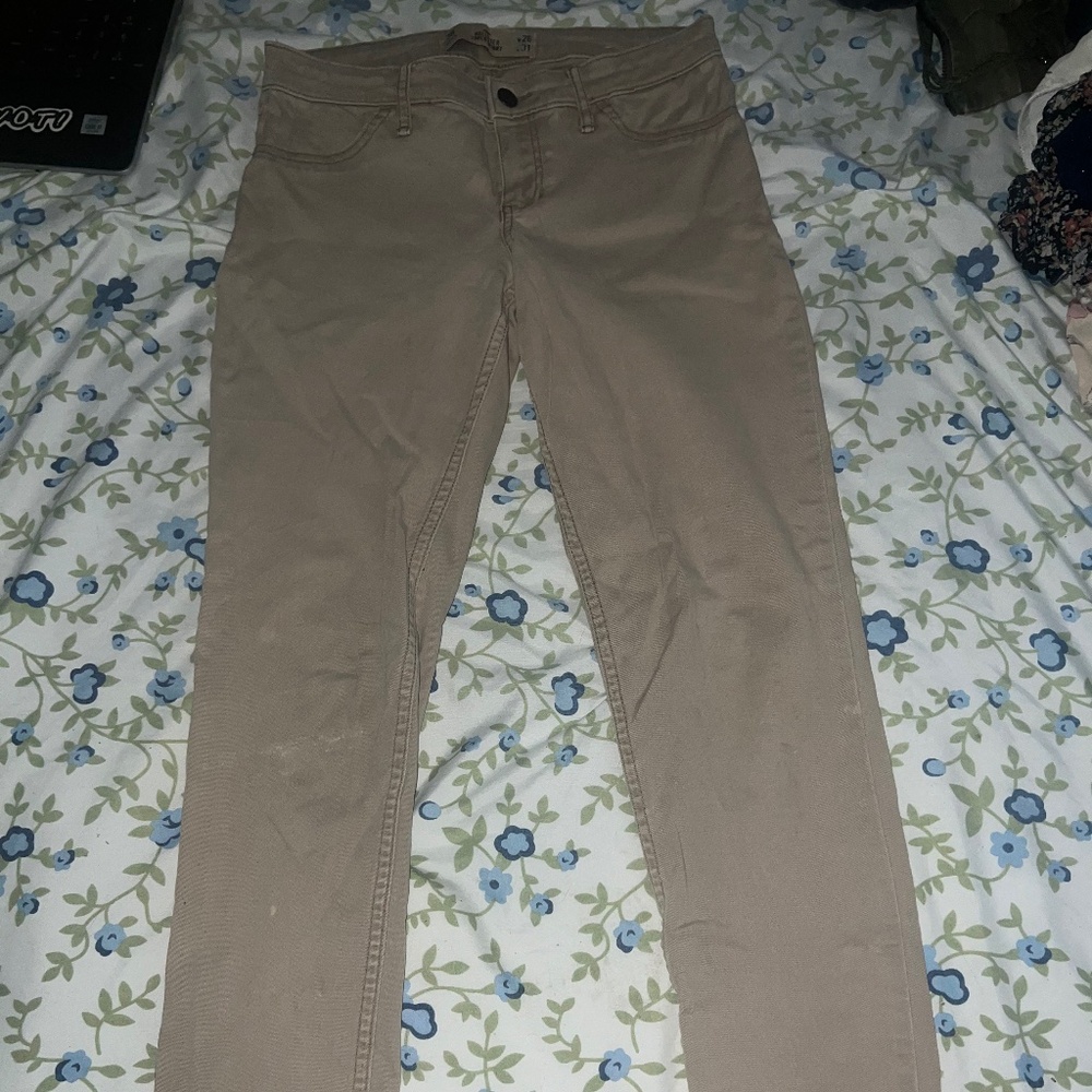 Khaki Super Skinny Jeans